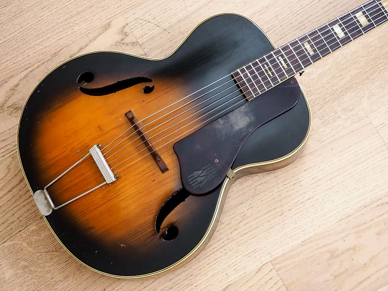 1963 Harmony Monterey H1456 Vintage Archtop Acoustic Guitar