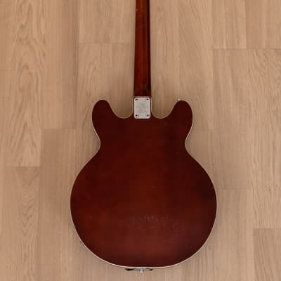 1970s Lyle 5102-T Vintage Hollowbody Electric Guitar, Japan, Matsumoku, Aria image 3