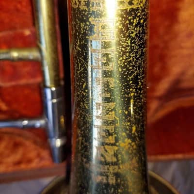 Antique 50 Deluxe Getzen Trombone, Good Condition image 10
