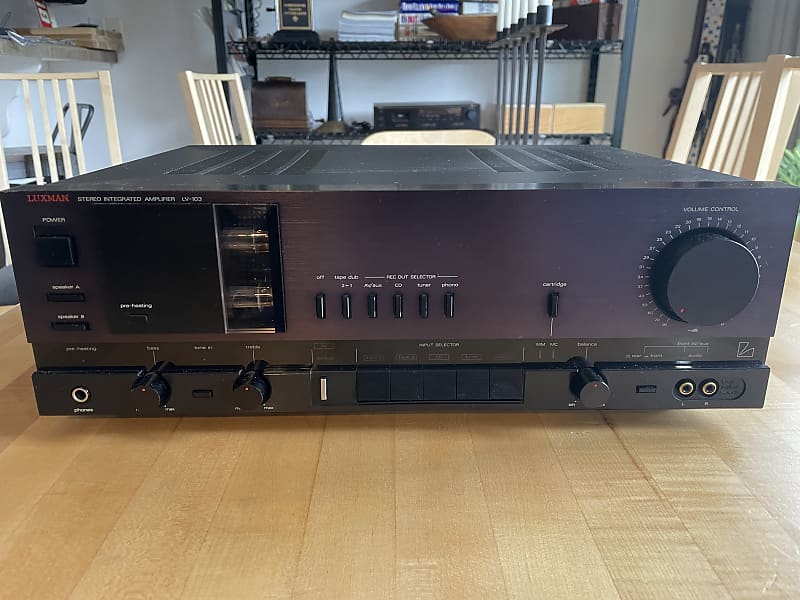 Luxman LV-103 Integrated Tube Amplifier | Reverb