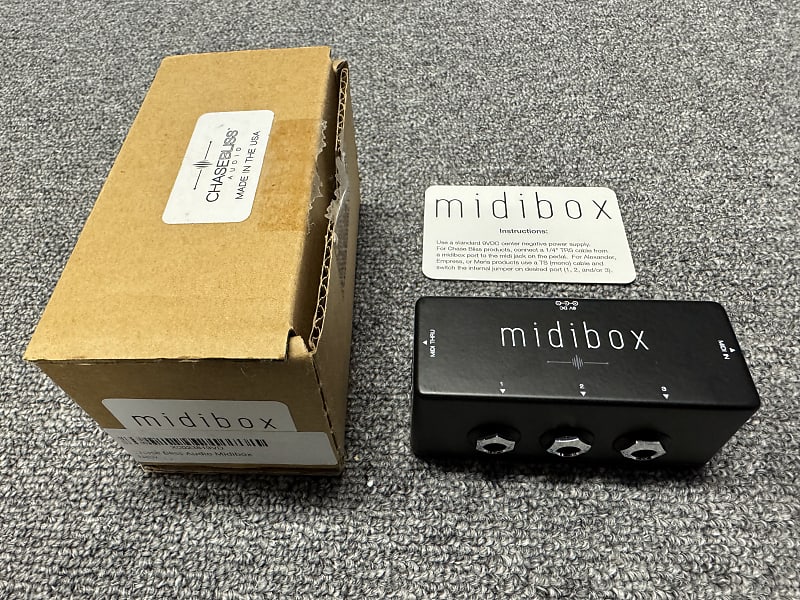 美品Chase Bliss Audio MIDIBOX Chase Bliss Audio Midibox Black – Chicago Music Exchange