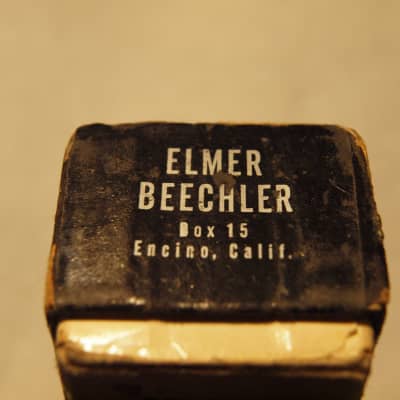 Elmer Beechler Hard Rubber 5 Tenor Saxophone MP with the orig Box, from Bob Carpenters Collection! image 19