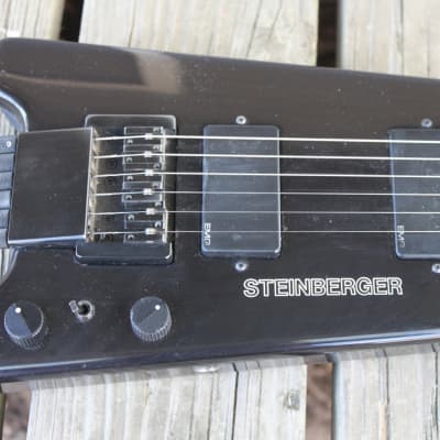 Steinberger GL2 Headless Hardtail Guitar Black image 2