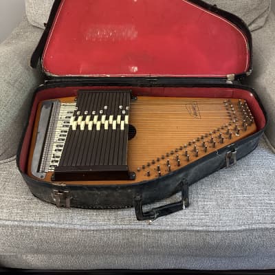 Oscar Schmidt Autoharp Type B Late 60s Early 70s - Natural image 1