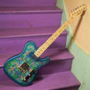 1997 Fender Japan TL-69 Blue Flowers Floral Telecaster Electric Guitar (VIDEO! Ready to Go w/HSC)