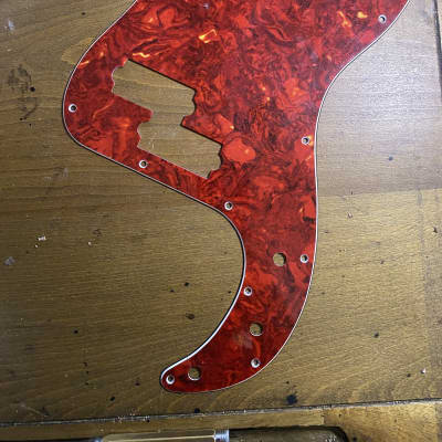 Allparts Pickguard for Precision Bass 2000s - Tortoise for sale