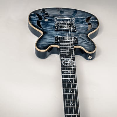 Mithans Guitars Mojave (Sapphire Blue) boutique electric guitar image 10