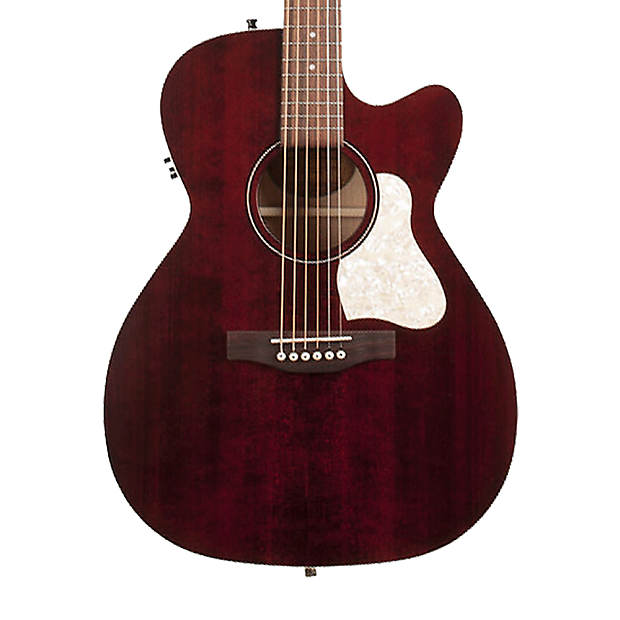 Art & Lutherie Legacy Concert CW QIT Tennessee Red | Reverb