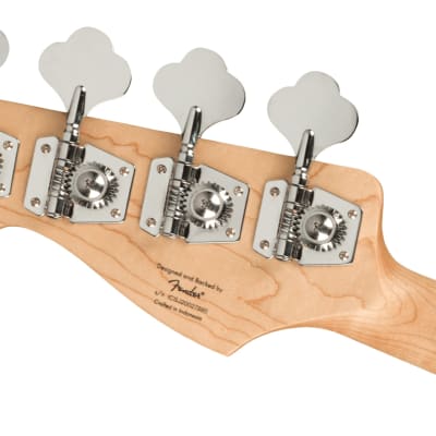 Fender Affinity Jaguar Bass H, Laurel Fingerboard, Black Pickguard, Charcoal Frost Metallic image 6