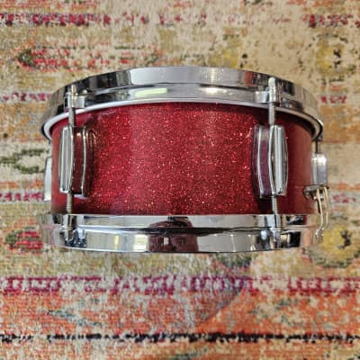 Zim Gar 12x5" Red Sparkle Snare Drum - Japan 1960s image 9