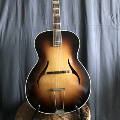 Vintage German archtop jazz guitar 50s - Isana Klira - new frets image 2