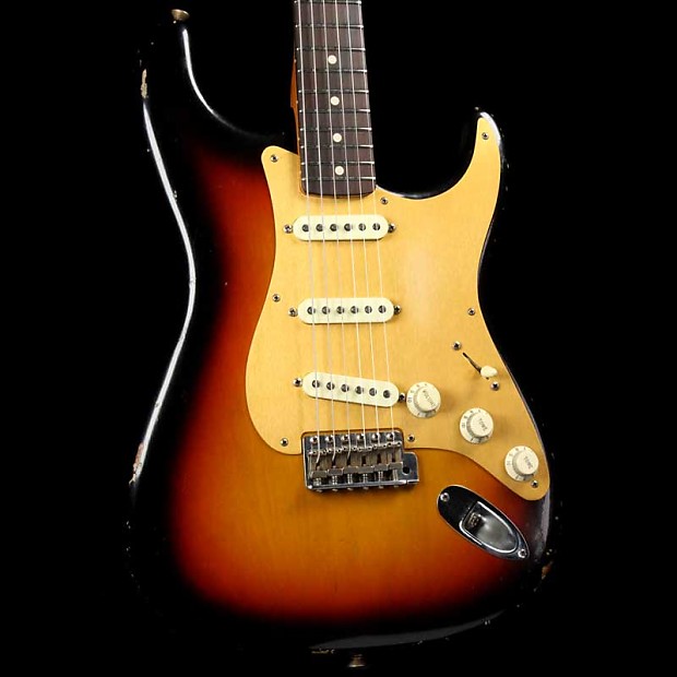 Fender Custom Shop 59 Stratocaster Masterbuilt Todd Krause Journeyman Relic 3 Color Sunburst