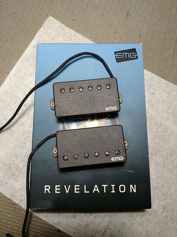 EMG Pickups Revelation F Set Black | Reverb