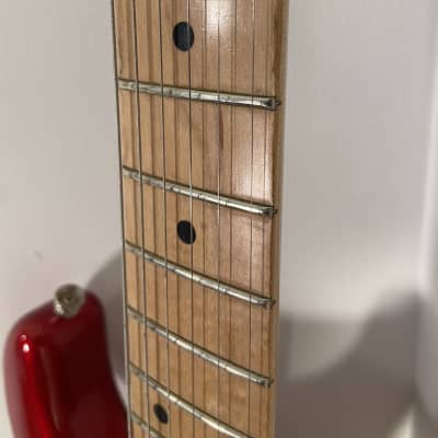 Fender Stratocaster  2008 Candy Apple Red MIM image 7