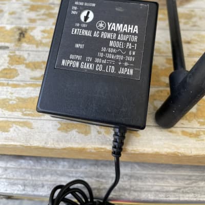 Vintage Yamaha PS-1 AC Power Adaptor Multi Voltage 220-240v 110-130v 80s