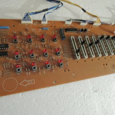 ROLAND 90' keyboard electronic SWITCH Command board JV80 JV PCB mallette image 2