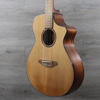 Breedlove Discovery S Concert Nylon CE Natural / African Mahogany image 4