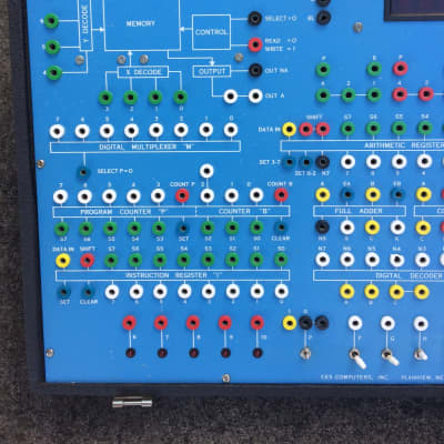 CES Ed-Lab 900 - vintage modular banana plug interface unit. image 3