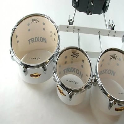 Trixon Field Series Tenor Marching Toms - Set Of 4 - White image 3