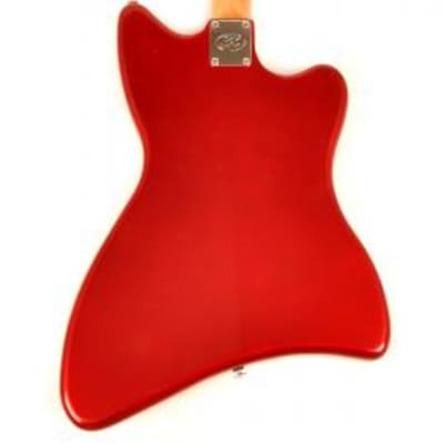 Left Handed SX Liquid MN Alder CAR 3P90 Red Electric Guitar