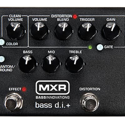 MXR IKEBE ORIGINAL M80 BASS D.I.+ Yellow | Reverb