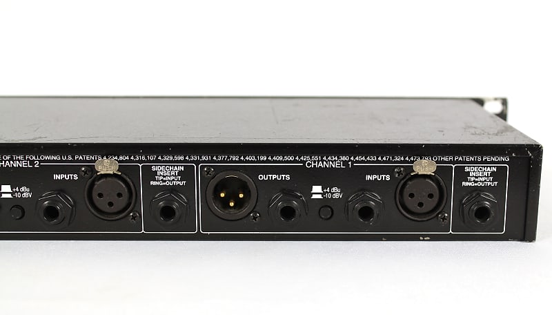 DBX 266 XL 2-Channel Compressor/Gate Rackmount Effect Module - PROJECT