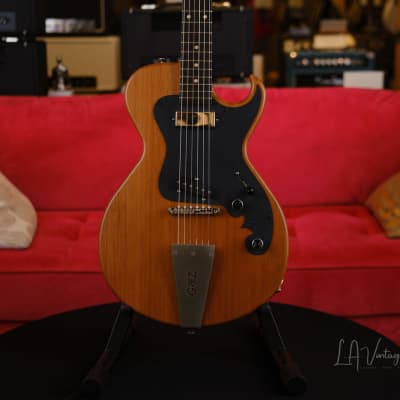 Grez "Folsom" Natural Single Cut Electric Guitar  - 1 Piece Redwood Body! image 1