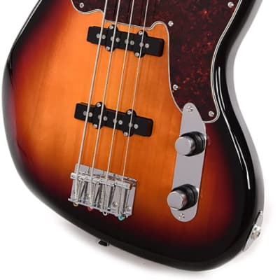 Squier Paranormal Jazz Bass 54 4-String Electric Bass 3-Color Sunburst image 4