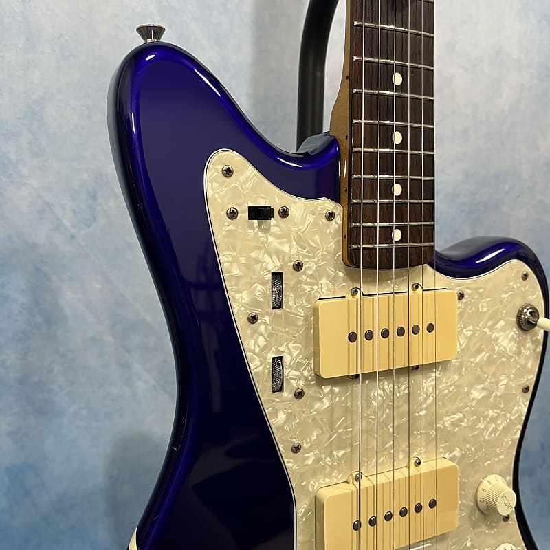 2007 Fender Japan JM66/CO Competition Jazzmaster Jupiter Blue MIJ | Reverb