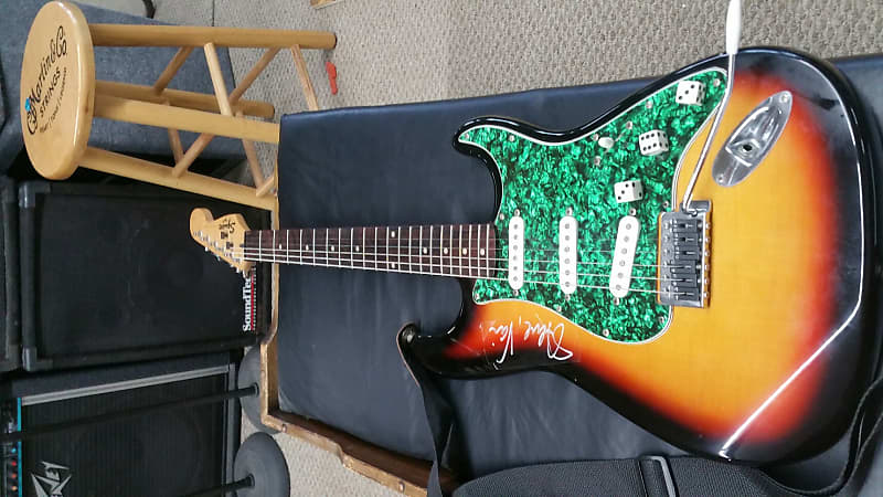 Squier Fender Stratocaster Signed By Steve Vai image 1