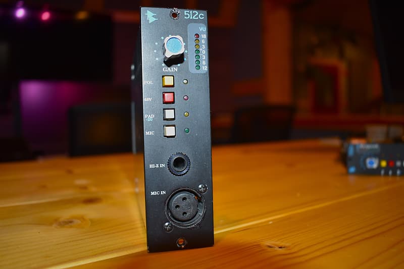 API 512c 500 Series mic preamp module #0111 image 1