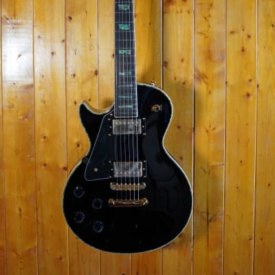 AIO SC77  *Left-Handed Electric Guitar - Solid Black w/Gator GWE-LPS Case image 1