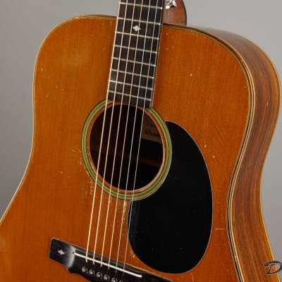 1971 David Russell Young Dreadnought, Indian Rosewood/Cedar image 7