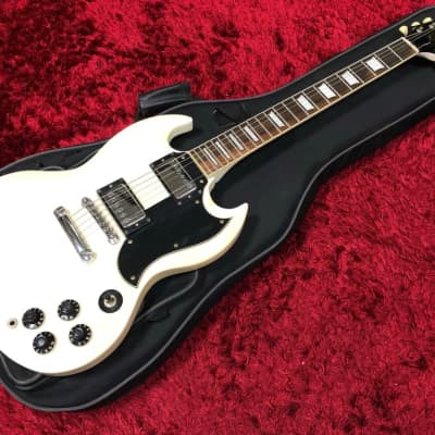 Greco SG-500 / WH Electric Guitar SG Type White White Japan