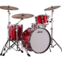 Ludwig 24" Classic Maple Pro Beat 3-Piece Shell Pack - Red Sparkle - Used