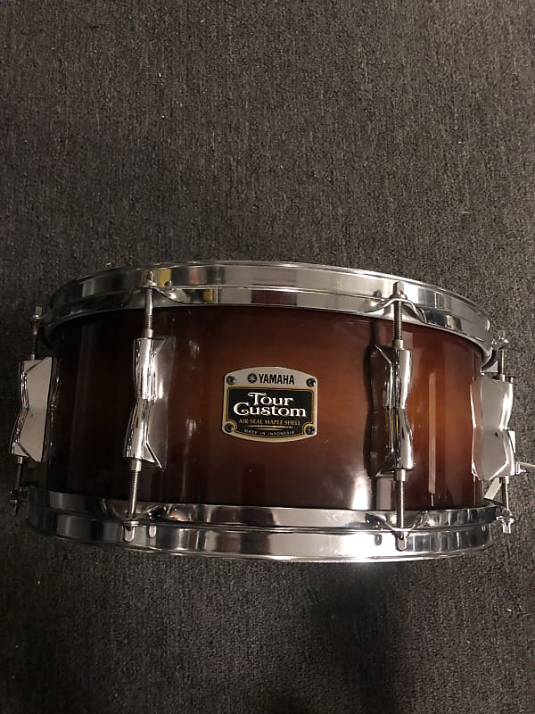 Yamaha Tour Custom Snare Drum AirSeal Maple Shell 6.5x14 Reverb