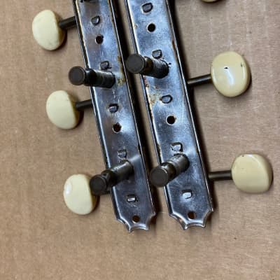 Gibson Vintage 1959 Kluson 3 in a Row Tuners Les Paul SG ES 125 150 1958 1960 1961 1950's  1960's image 5