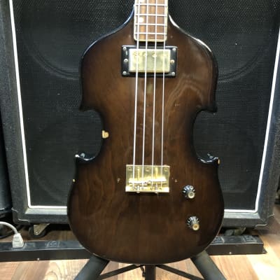 Univox U1970F Violin Bass 1970s - Brown for sale