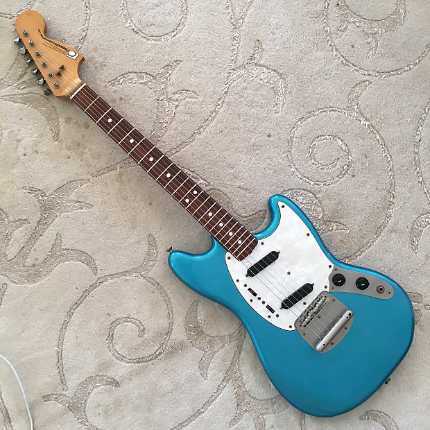 Fernandes Mustang 1979 Lake Placid Blue | Reverb