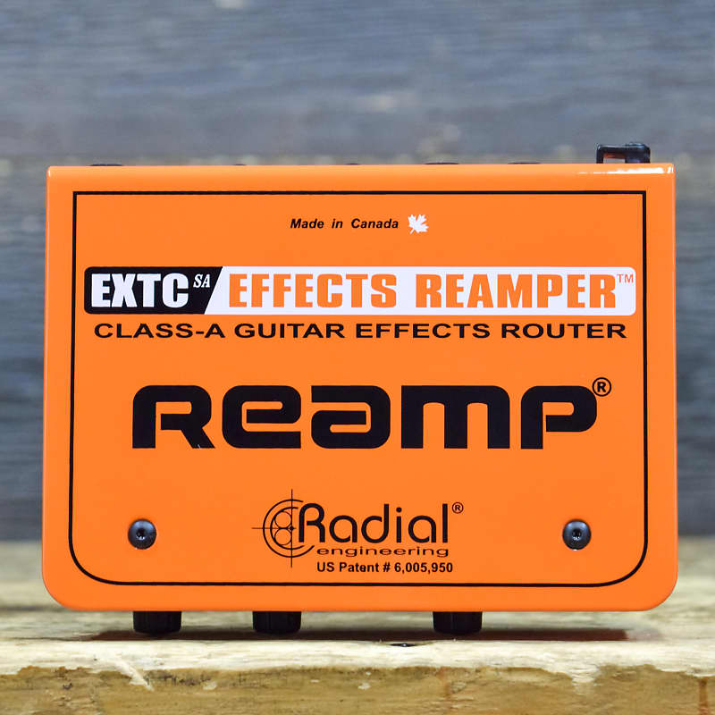 Radial Engineering EXTC-SA Class-A Guitar Effects Router Interface & Reamp Box image 1