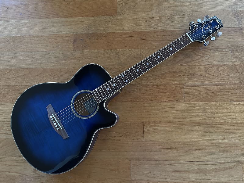 Takamine Cooder model TCP 450 BES Mid 2000’s - Blue