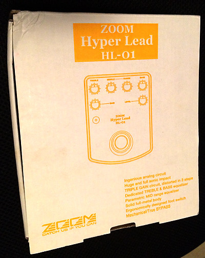 Zoom HL-01 Hyper Lead Distortion pedal