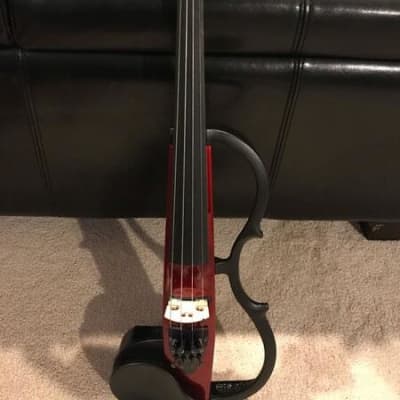 Yamaha  Silent Violin SV130  Candy Apple image 1