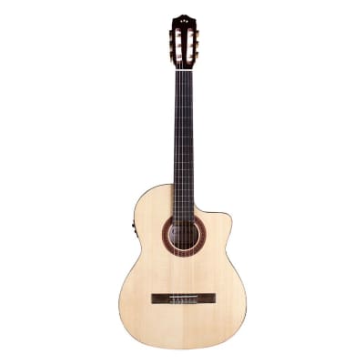 Cordoba C5-CET Limited Nylon String Acoustic-Electric Guitar - Natural image 1