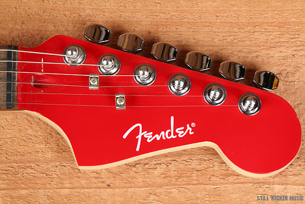 FENDER TORONADO GT HH rare offset model Racing Stripe Red