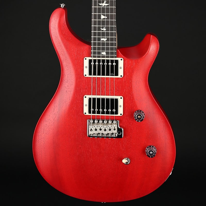PRS CE24 Standard Satin in Vintage Cherry #0363282 | Reverb
