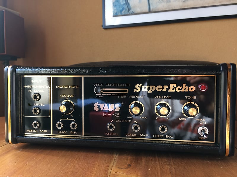 Evans EE-3, Super Echo. Tape Echo Machine
