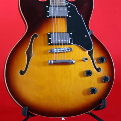 Grote 335 Jazz Semi Hollow Body Electric Guitar image 8