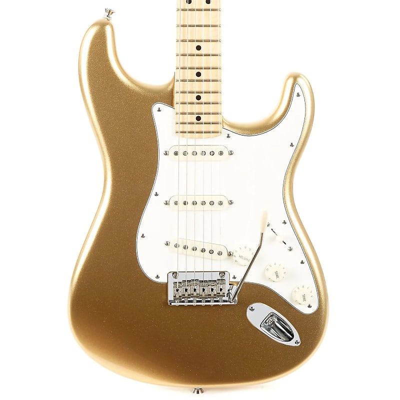 Fender FSR 60th Anniversary American Standard Stratocaster Aztec Gold 2014 image 2
