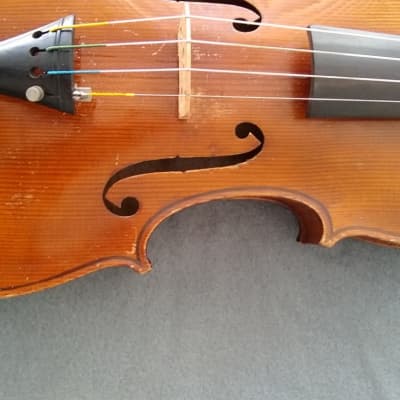Vintage G. A. Pfretzschner, Markneukirchen 4/4 Stradivarius 1716 Violin 1900s image 3